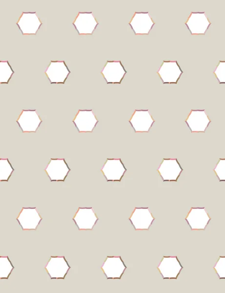 抽象的な幾何学的形状を持つシームレスなベクトル背景 — ストックベクタ