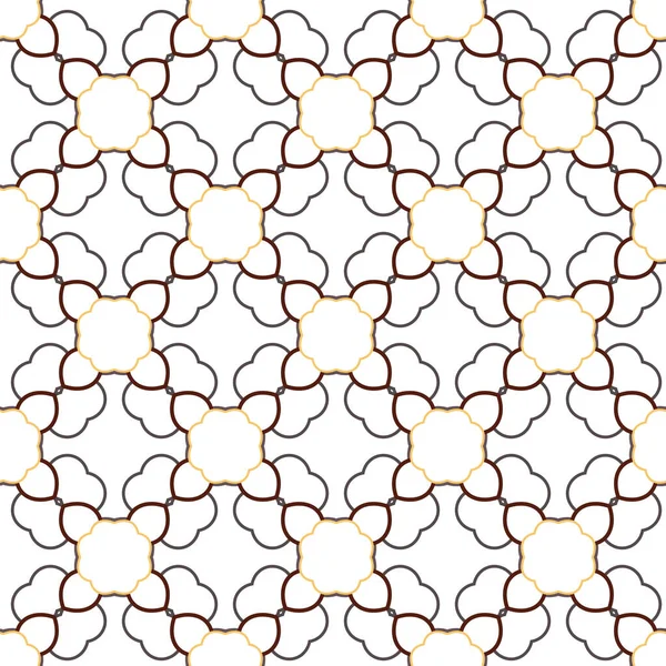 Безшовний Геометричний Декоративний Візерунок — стоковий вектор
