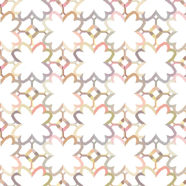 Безшовний Геометричний Декоративний Візерунок Абстрактний Фон Ілюзії — стоковий вектор