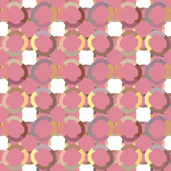 Impressão Ornamental Abstrata Fundo Sem Costura — Vetor de Stock