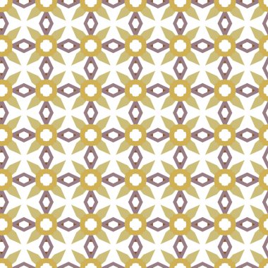 Kusursuz geometrik süs deseni. Vektör illüstrasyonu 