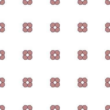 Kusursuz geometrik süs deseni. Vektör illüstrasyonu 