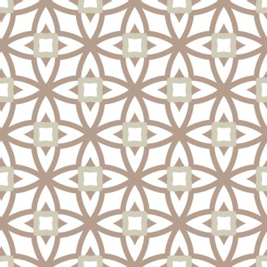 Kusursuz geometrik süs deseni. Vektör illüstrasyonu 