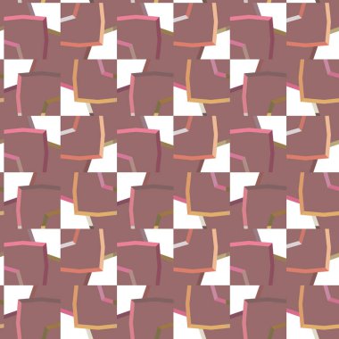 Soyut süslemeli baskı, kusursuz arkaplan