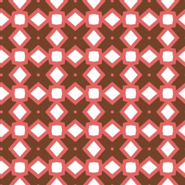 Kusursuz geometrik süs deseni. Vektör illüstrasyonu 