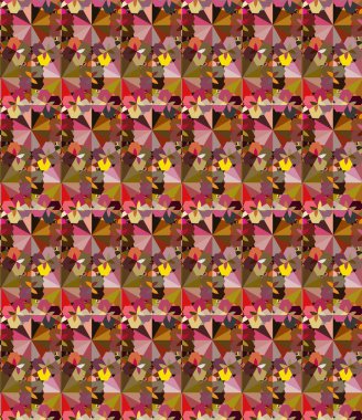 Kusursuz geometrik süs deseni. Vektör illüstrasyonu 