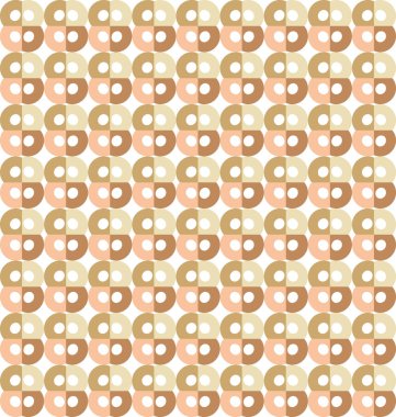 Modern geometrik vektör tasarımı, kusursuz desen çizimi