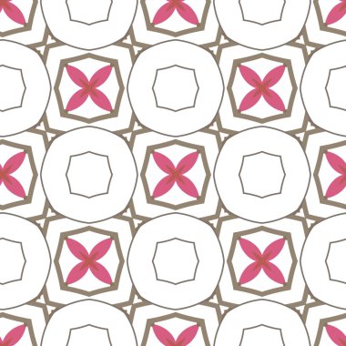 Soyut geometrik şekilli kusursuz vektör arkaplanı