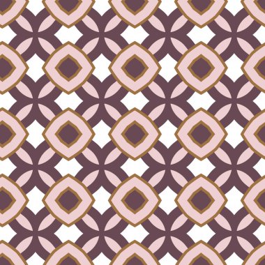 Soyut süslemeli baskı, kusursuz arkaplan