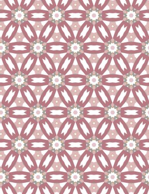 Modern geometrik vektör tasarımı, kusursuz desen çizimi