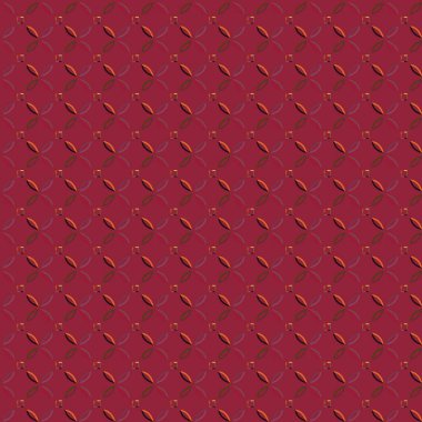 Modern geometrik vektör tasarımı, kusursuz desen çizimi