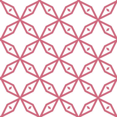 Kusursuz geometrik süs deseni. Vektör illüstrasyonu 