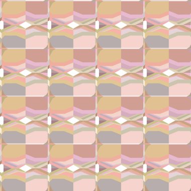 Kusursuz geometrik süs deseni. Soyut illüzyon arka planı