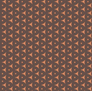 Kusursuz geometrik süs deseni. Vektör illüstrasyonu 