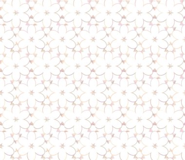 Geometrik şekilli kusursuz desen. vektör illüstrasyonu