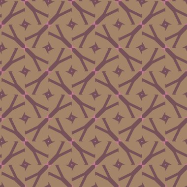 Kusursuz geometrik süs deseni. Vektör illüstrasyonu 