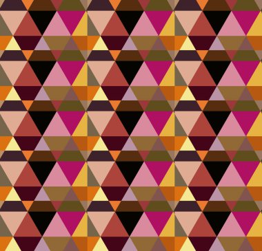 Kusursuz geometrik süs deseni. Vektör illüstrasyonu 