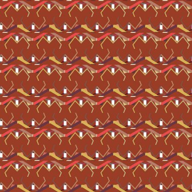 Kusursuz geometrik süslemeli desen