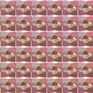 Kusursuz geometrik süs deseni. Vektör illüstrasyonu 