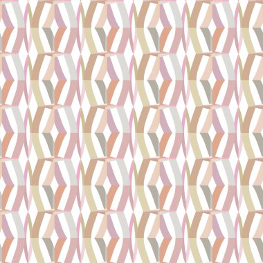 Kusursuz geometrik süs deseni. Vektör illüstrasyonu 