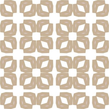 Kusursuz geometrik süs deseni. Vektör illüstrasyonu 