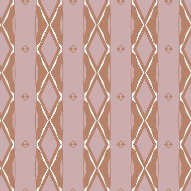 Kusursuz geometrik süs deseni. Vektör illüstrasyonu 