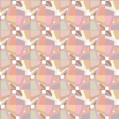 Kusursuz geometrik süs deseni. Vektör illüstrasyonu 