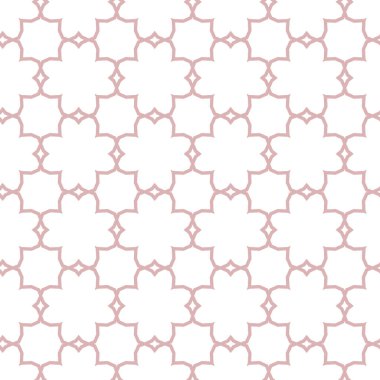 Kusursuz geometrik süs deseni. Vektör illüstrasyonu 