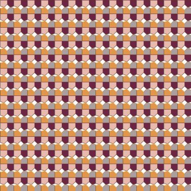 Kusursuz geometrik süs deseni. Soyut illüzyon arka planı