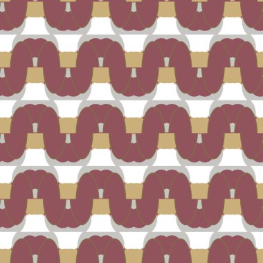 Soyut süslemeli baskı, kusursuz arkaplan