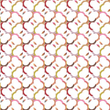 Soyut geometrik şekilli kusursuz vektör arkaplanı