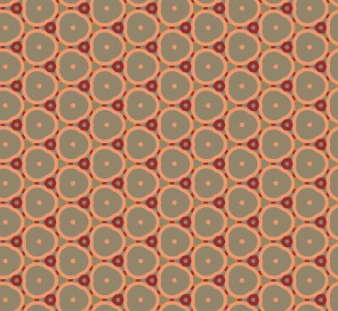 Kusursuz geometrik süs deseni. Vektör illüstrasyonu 