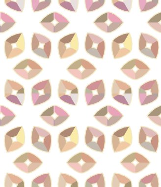 Kusursuz geometrik süs deseni. Vektör illüstrasyonu 