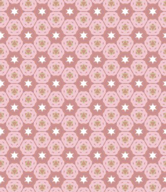 Modern geometrik vektör tasarımı, kusursuz desen çizimi