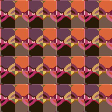 Kusursuz geometrik süs deseni. Soyut illüzyon arka planı
