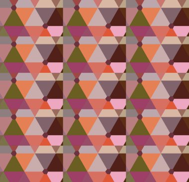 Kusursuz geometrik süs deseni. Vektör illüstrasyonu 