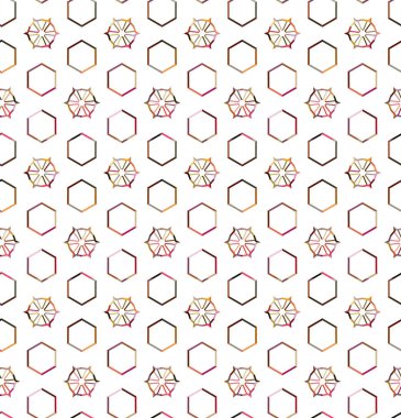 Soyut geometrik şekilli kusursuz vektör arkaplanı