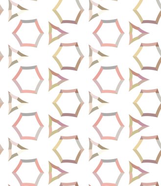 Kusursuz geometrik süs deseni. Vektör illüstrasyonu 