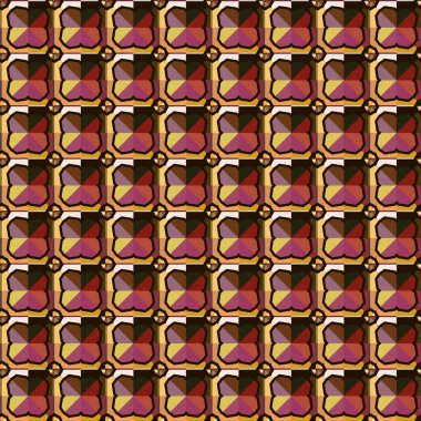 Soyut süslemeli baskı, kusursuz arkaplan