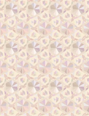 Modern geometrik vektör tasarımı, kusursuz desen çizimi