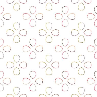 Kusursuz geometrik süs deseni. Vektör illüstrasyonu 