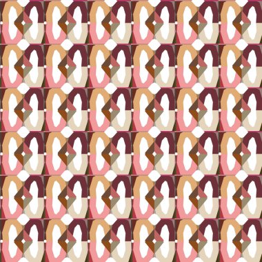 Kusursuz geometrik süs deseni. Vektör illüstrasyonu 