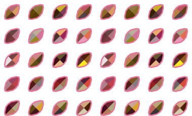 Kusursuz geometrik süs deseni. Soyut illüzyon arka planı