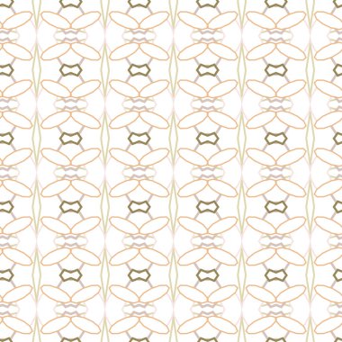 Kusursuz geometrik süs deseni. Vektör illüstrasyonu 