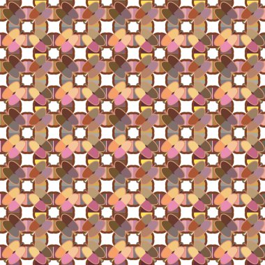 Modern geometrik vektör tasarımı, kusursuz desen çizimi