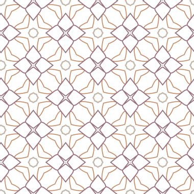 Kusursuz geometrik süs deseni. Vektör illüstrasyonu 