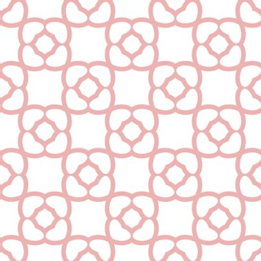 Geometrik şekilli kusursuz desen. vektör illüstrasyonu