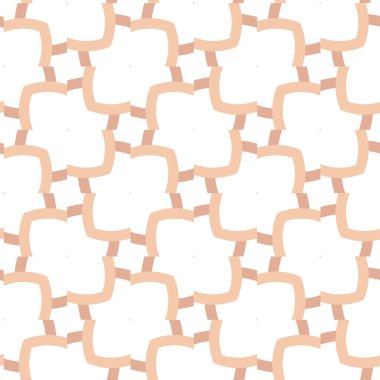 Kusursuz geometrik süs deseni. Vektör illüstrasyonu 