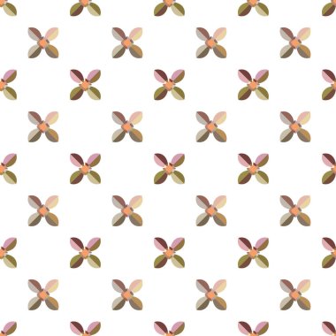 Kusursuz geometrik süs deseni. Vektör illüstrasyonu 