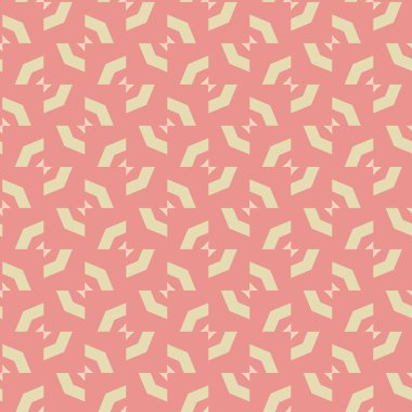 Geometrik şekilli kusursuz desen. vektör illüstrasyonu